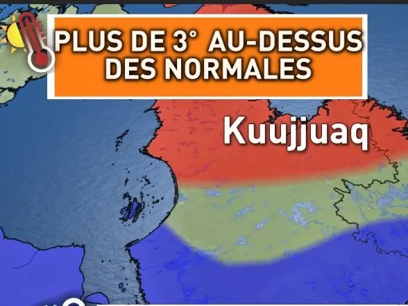 Le SEUL endroit au Québec où il a fait chaud 