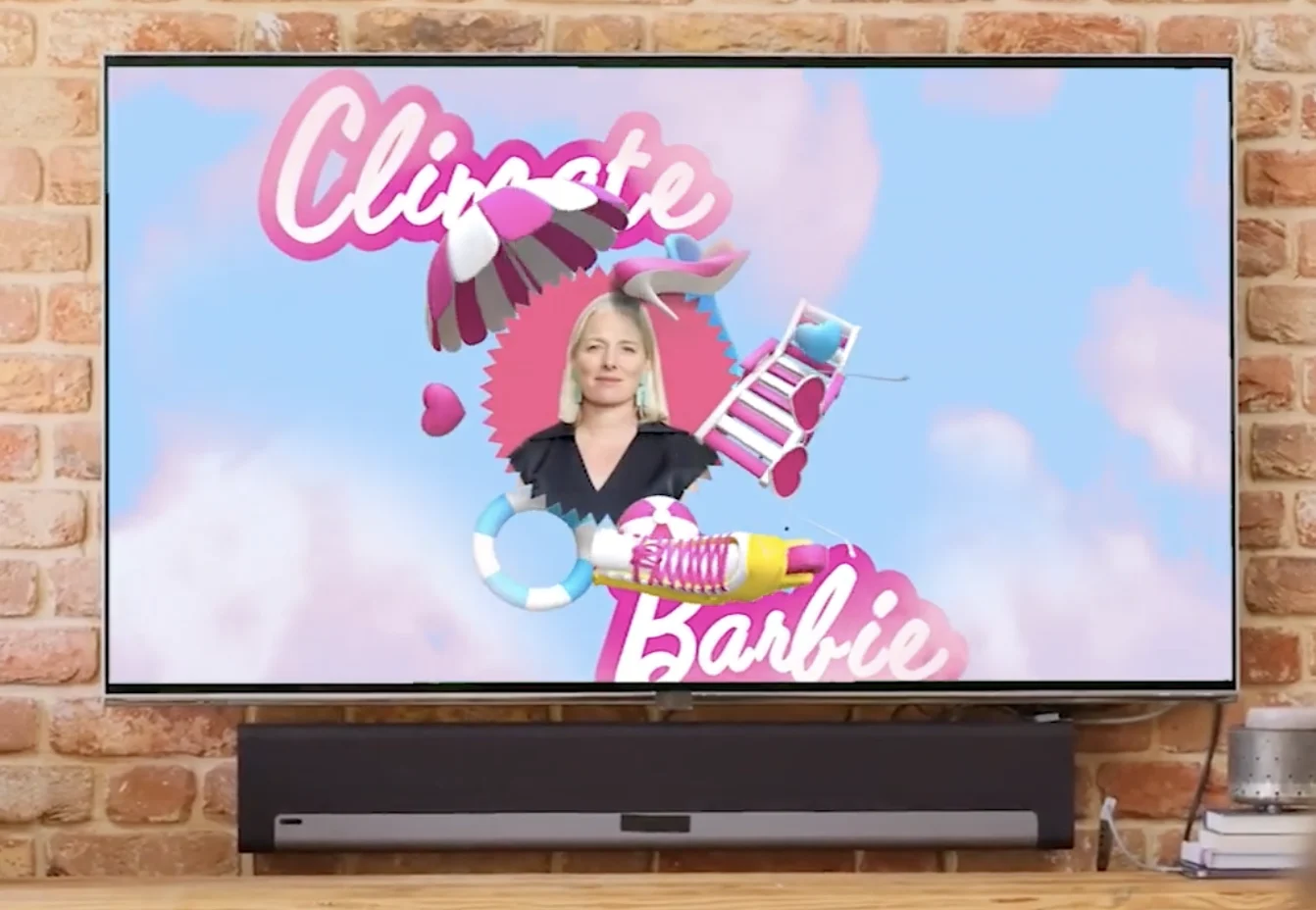 The Weather Network graphic: "Climate Barbie" Catharine McKenna