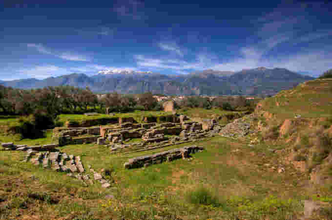 Ancient sparta ruins wikipedia