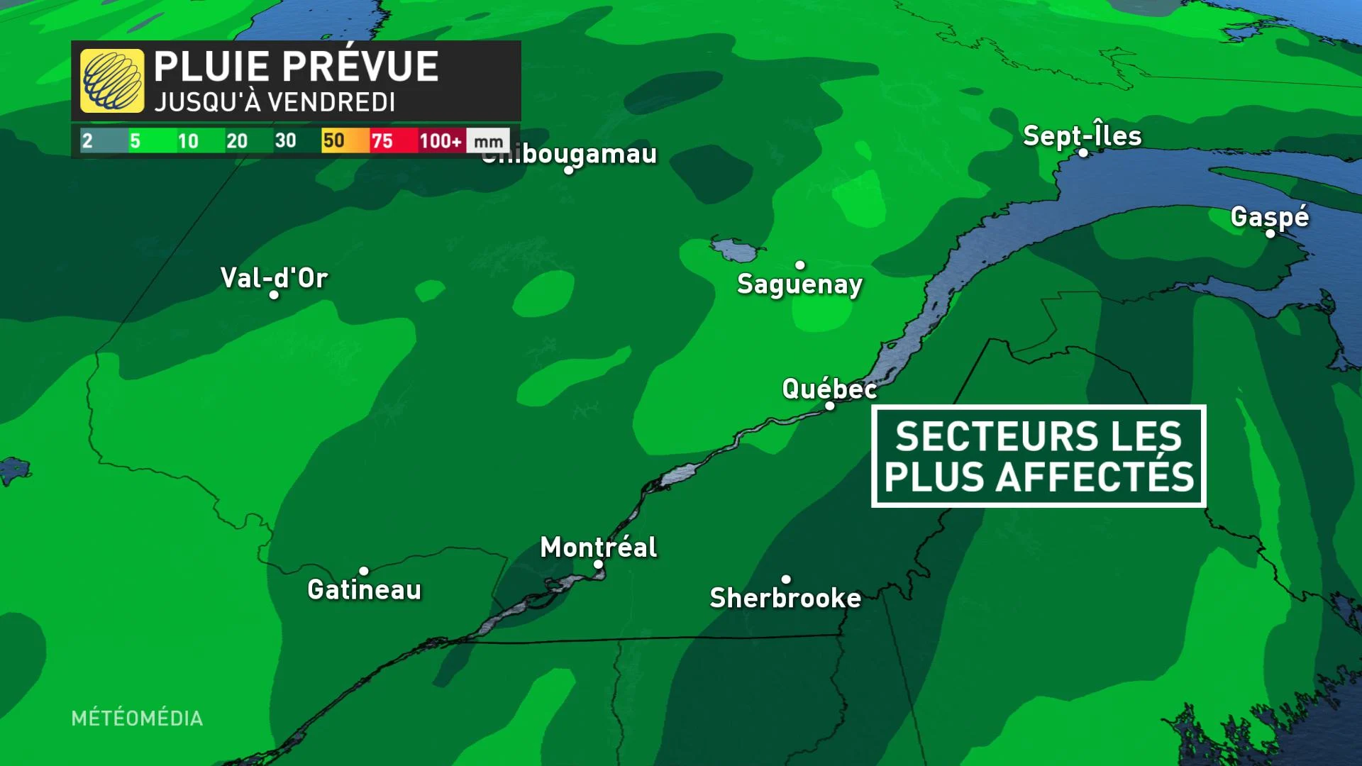 pluie semaine