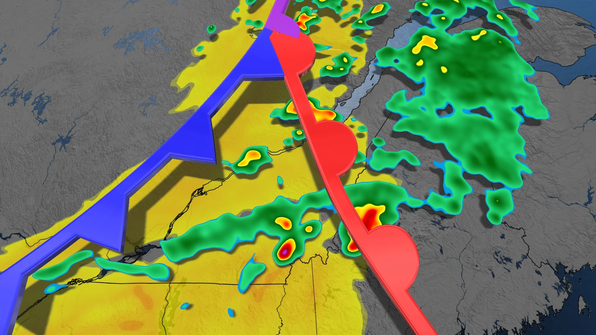 Risque d’orages violents dans ces 2 secteurs du Québec