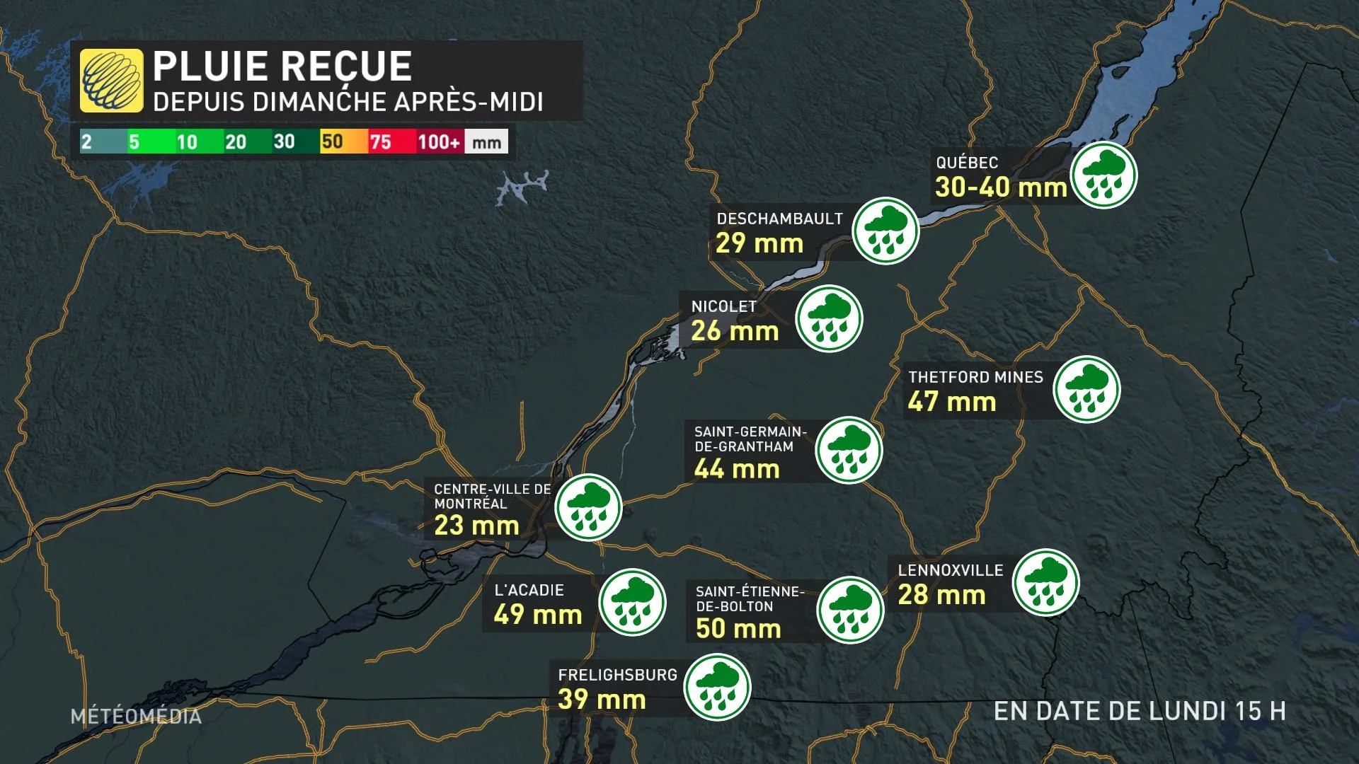 CT1 PLUIE REÇUE