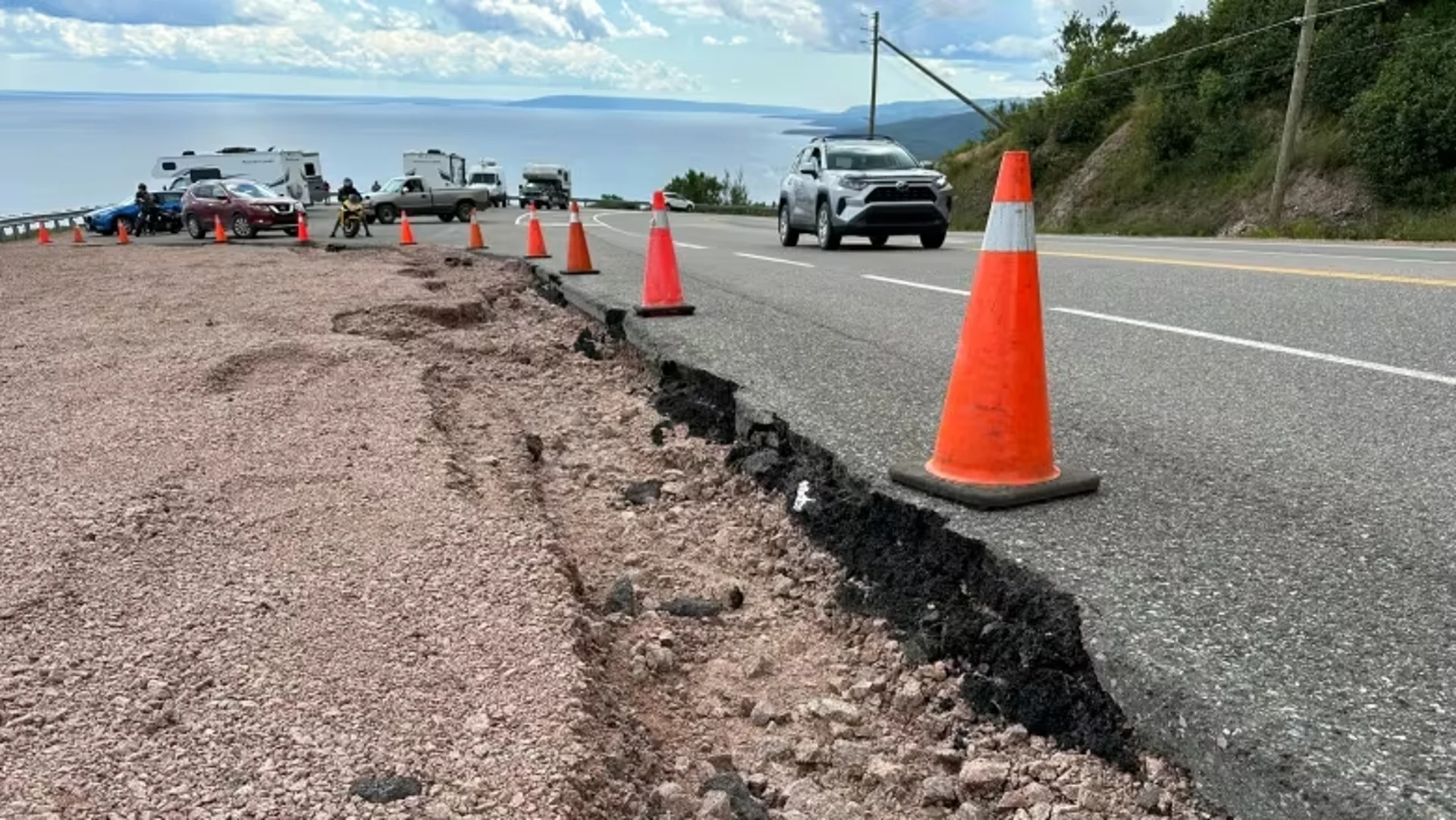 Heavy rains cause 'fairly severe' washouts along section of Cabot Trail