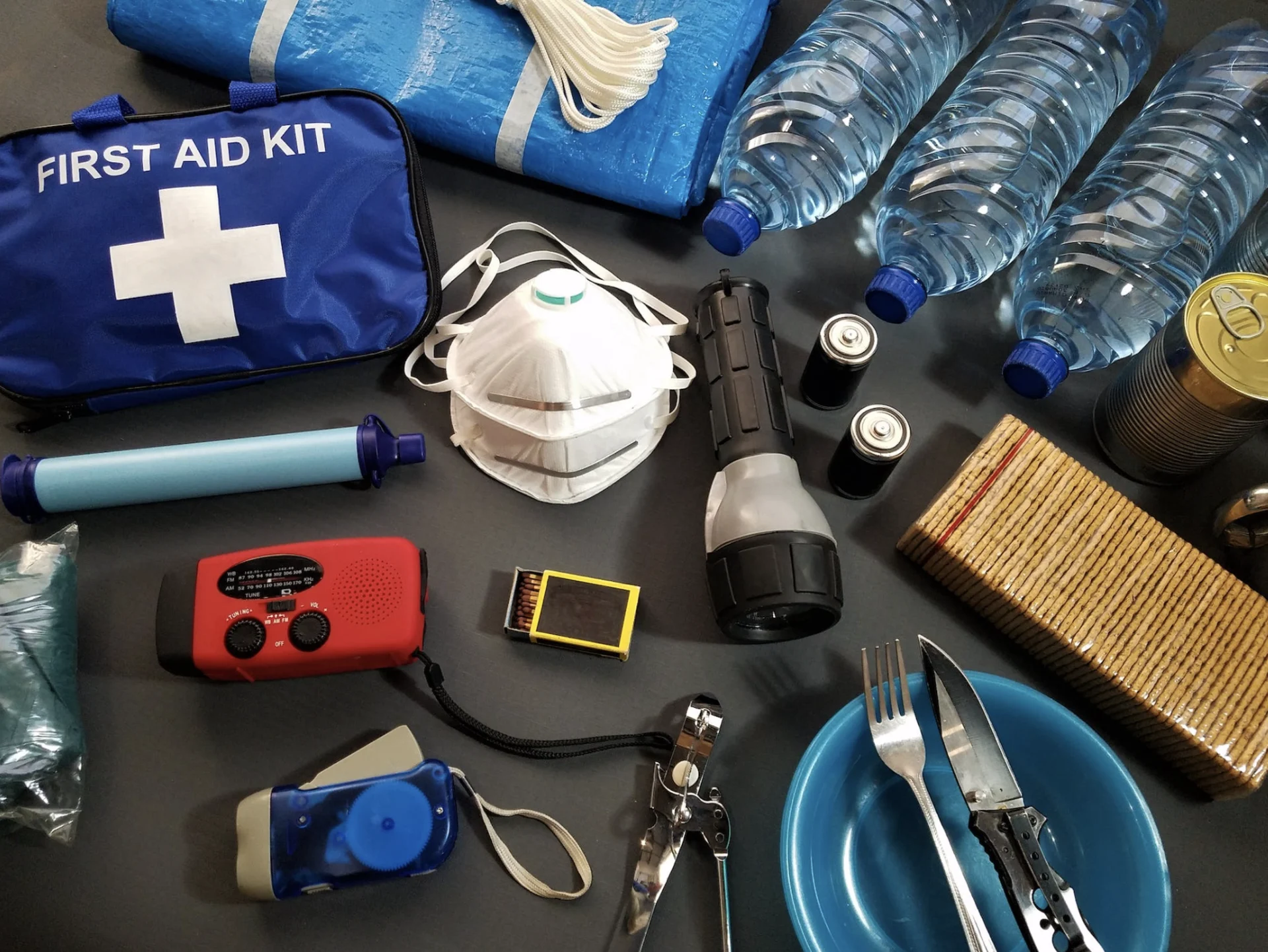 Essential items for your emergency "grab-and-go" kit