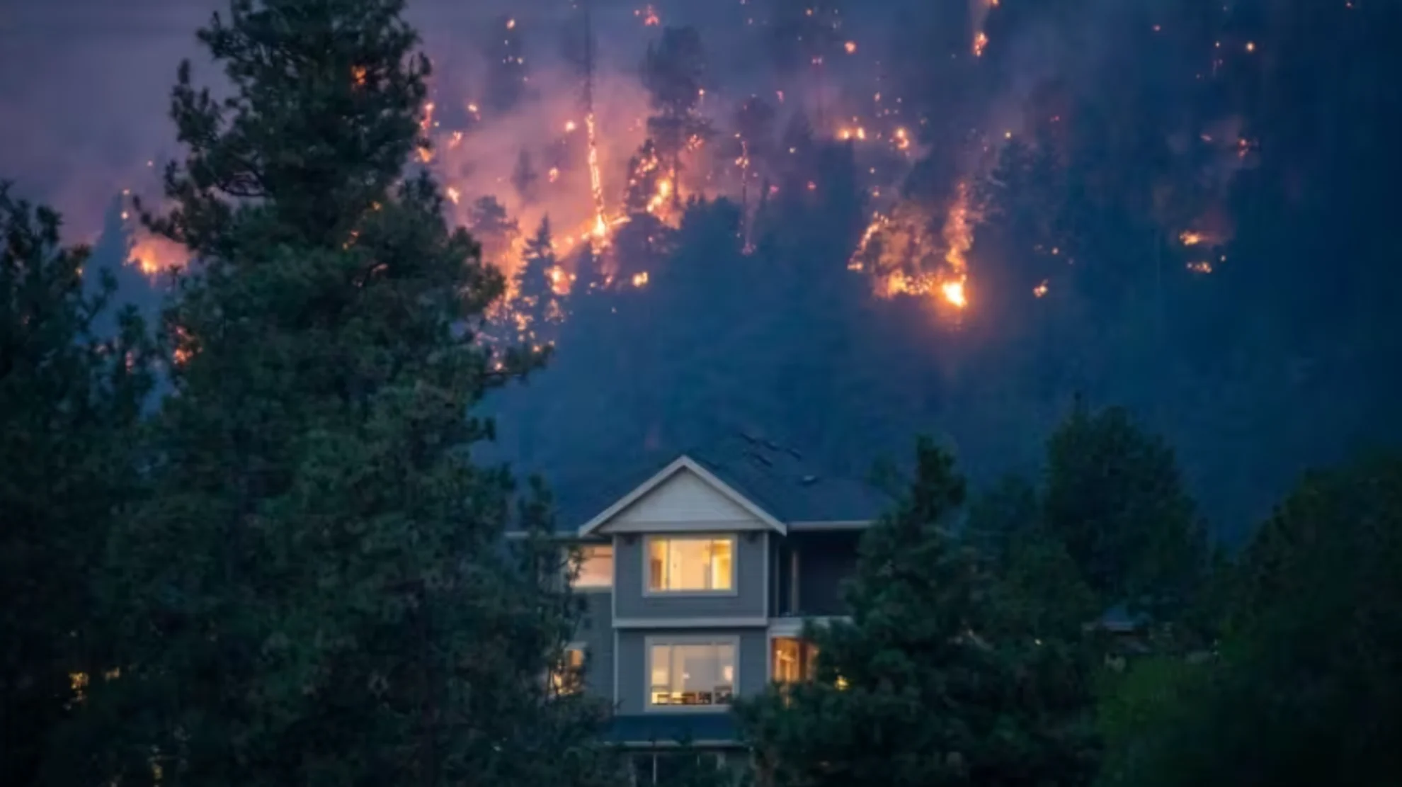CBC - Kelowna wildfire 2023