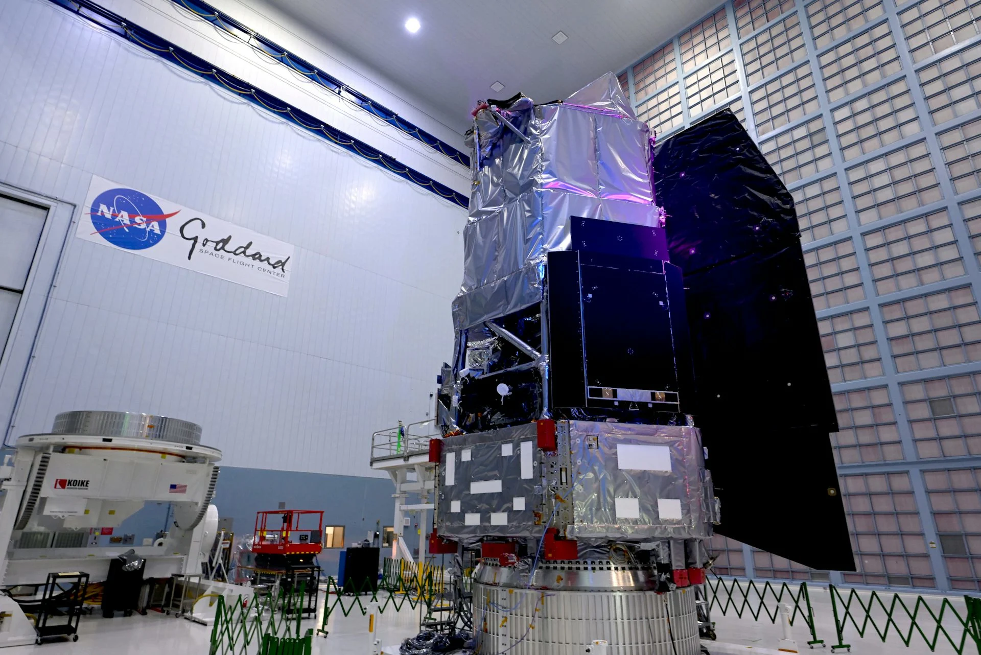 Roman Telescope Cleanroom Goddard NASA