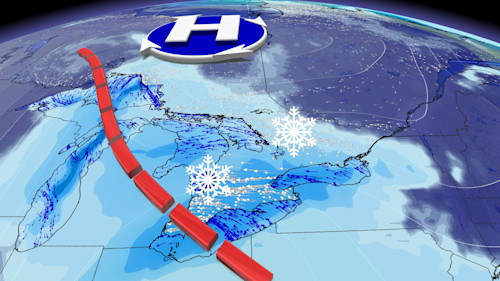 The Weather Network Watching some heavy lakeeffect snow for Ontario