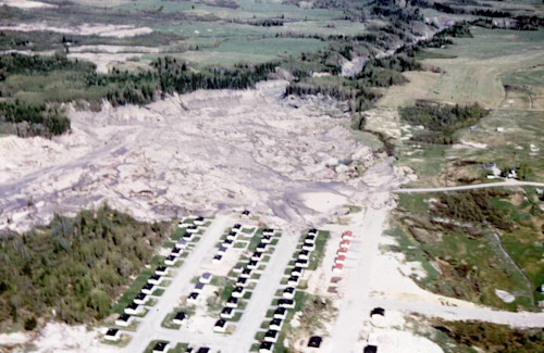MétéoMédia It's been half a century since a landslide engulfed a