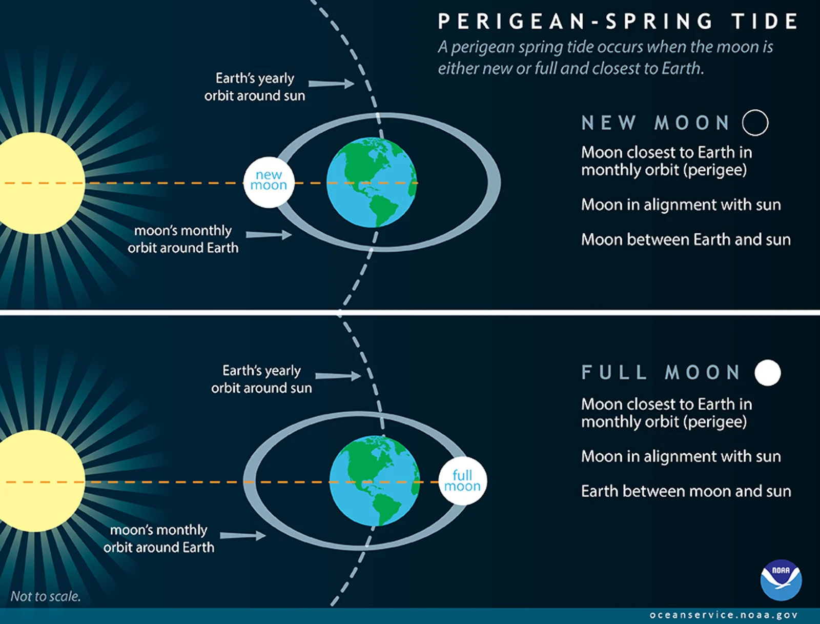 Perigean spring tide - NOAA Ocean Services