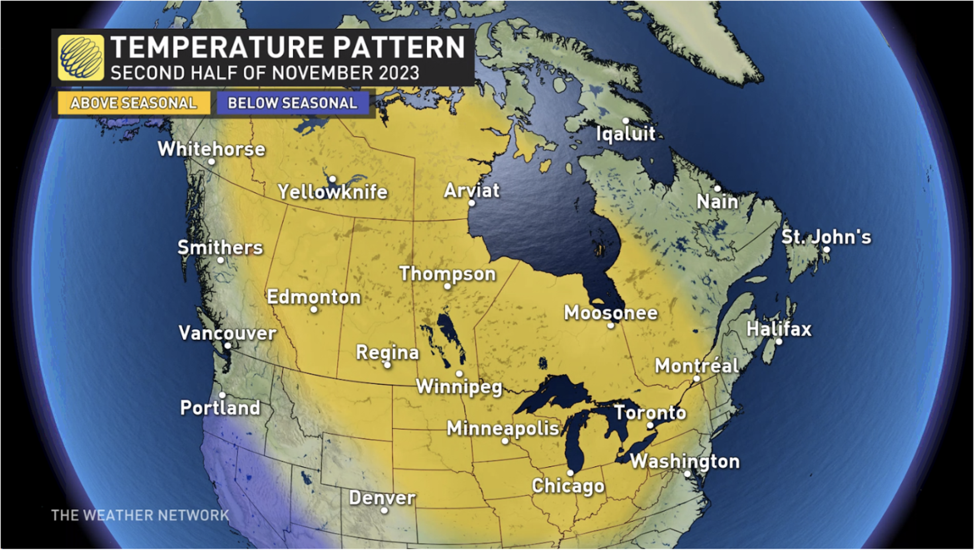 Canada's November Outlook: A smooth transition or a free fall into winter?