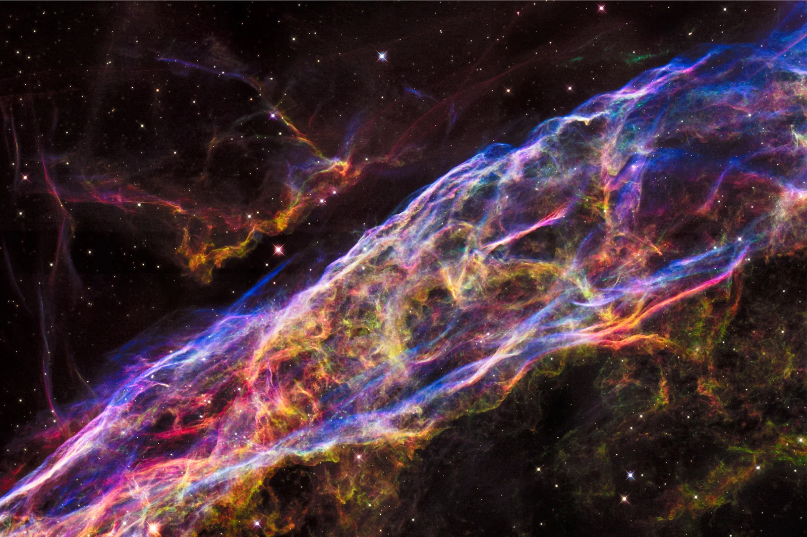 Hubble Veil Nebula Supernova Remnant