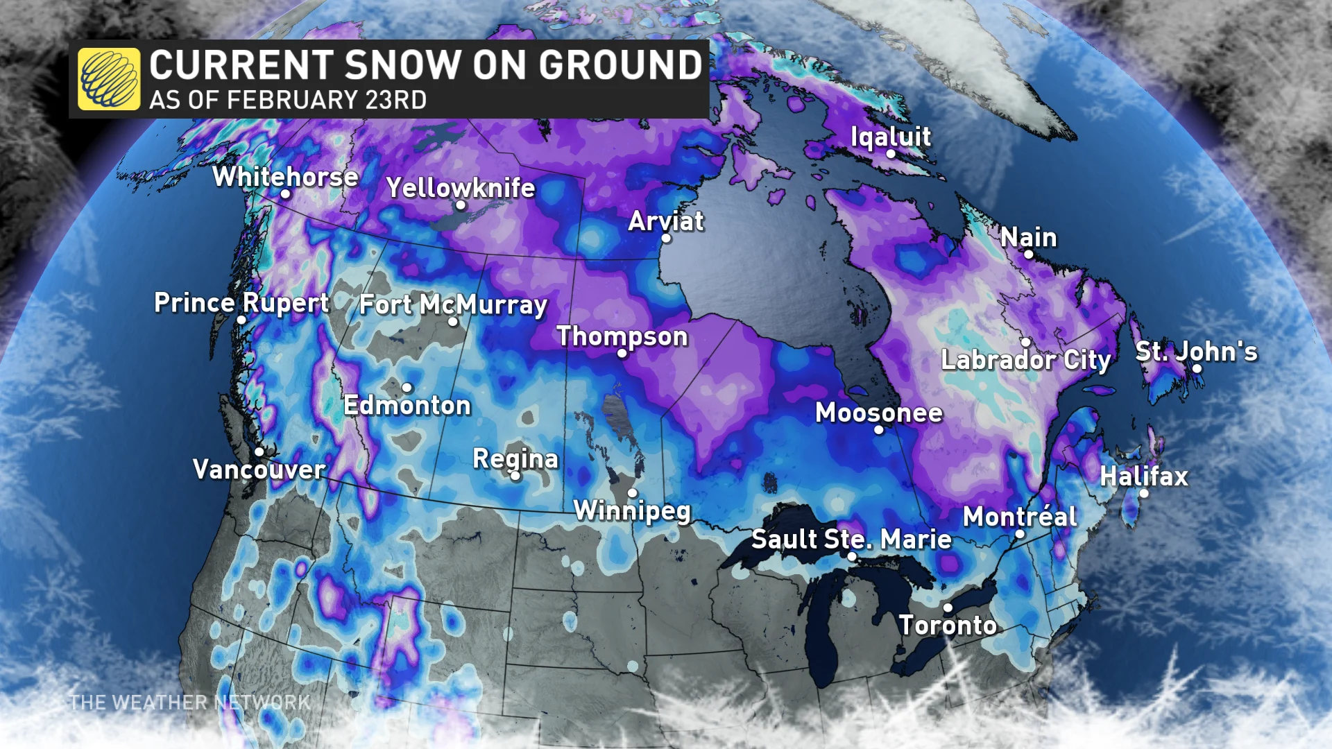 Look up tonight to see february s full snow moon the weather network