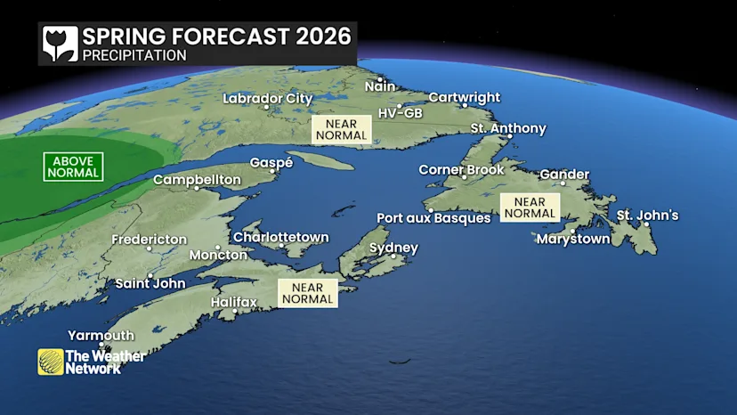 Atlantic Canada's 2026 Spring Forecast - The Weather Network