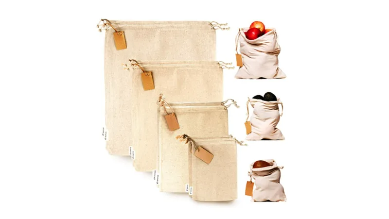 Amazon, produce bags, CANVA, farmers' market essentials