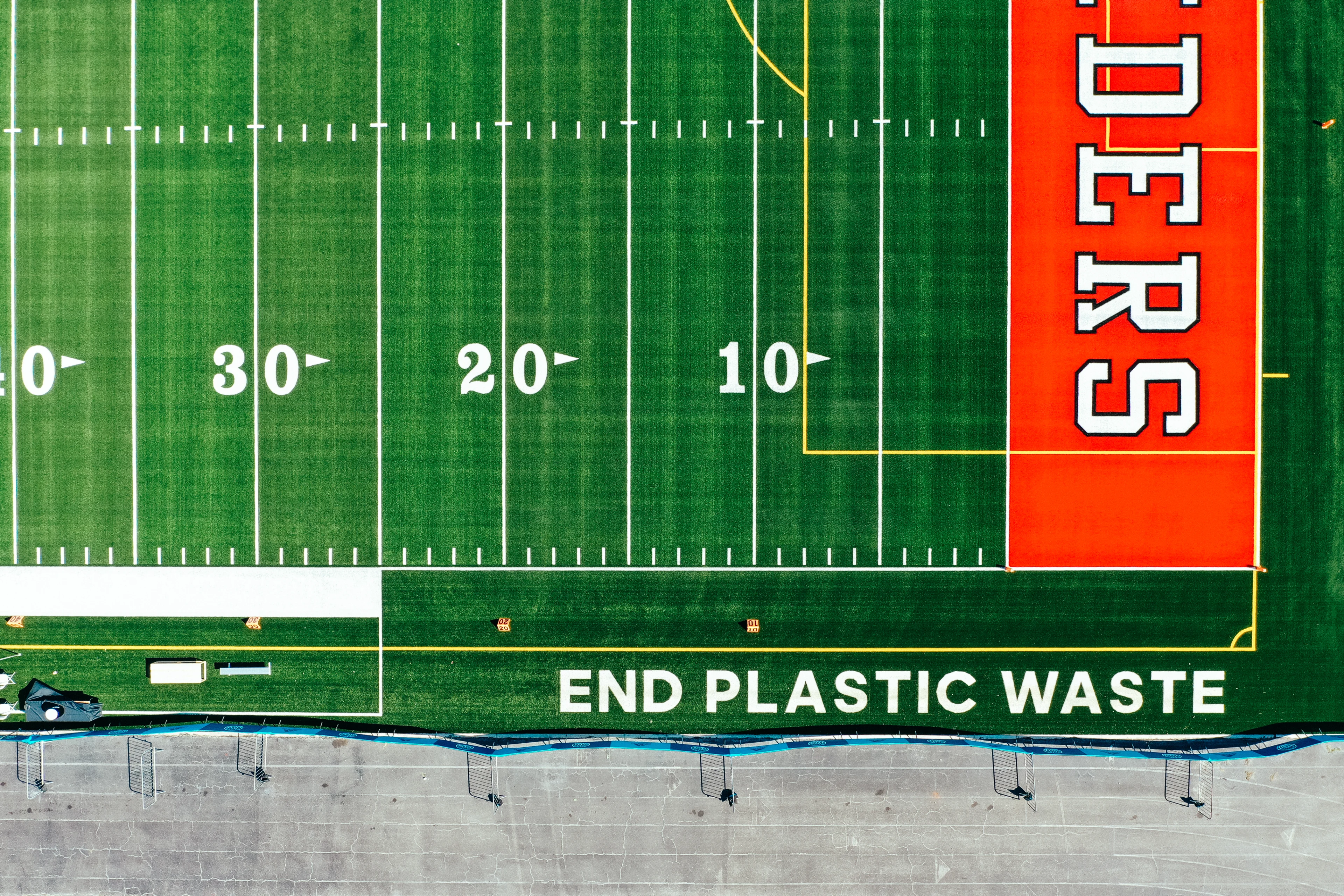 Aerial EPW Football Field