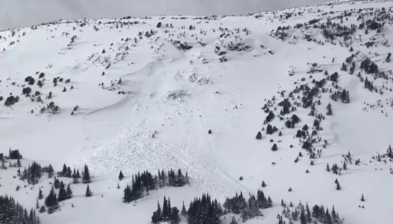 CBC - peak avalanche site