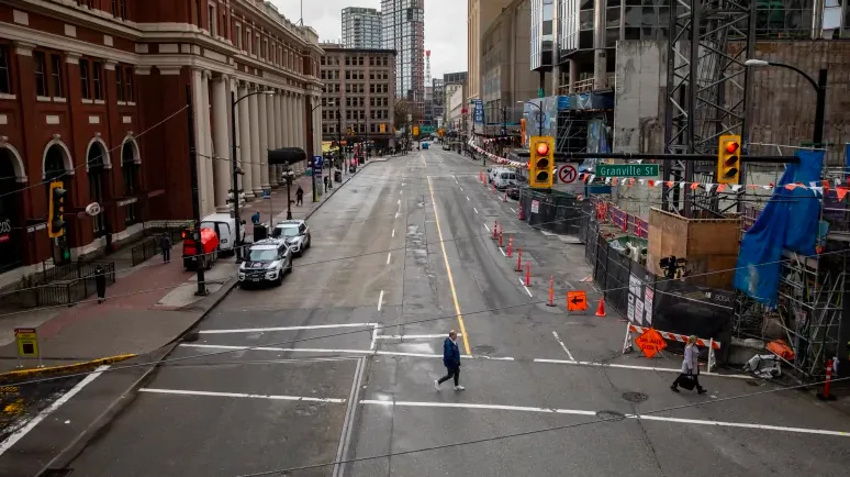 CBC Empty toronto streets