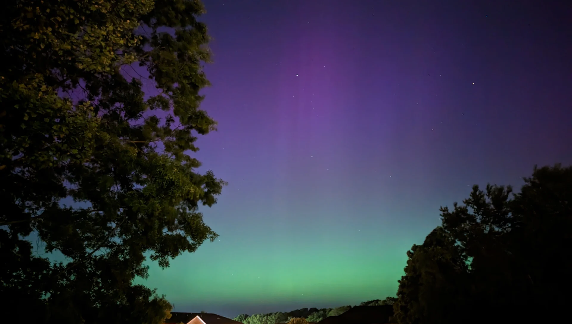 The magical experience of a historic aurora outburst in the south