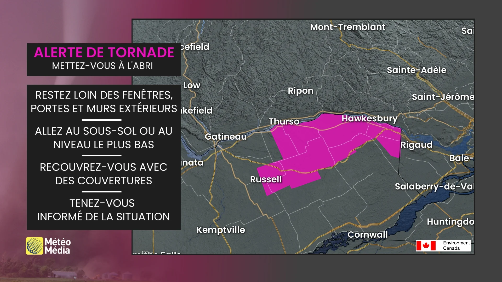TORNADE MAJ
