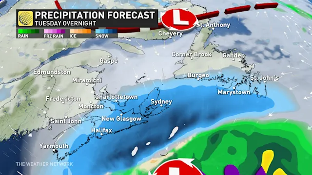 Major storm could bring 50+ cm of snow to parts of Atlantic Canada ...