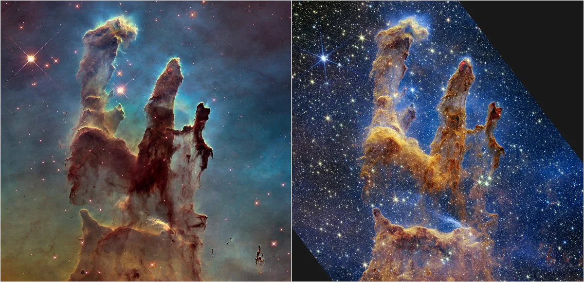 Pillars-of-Creation-Hubble-Webb-Comparison