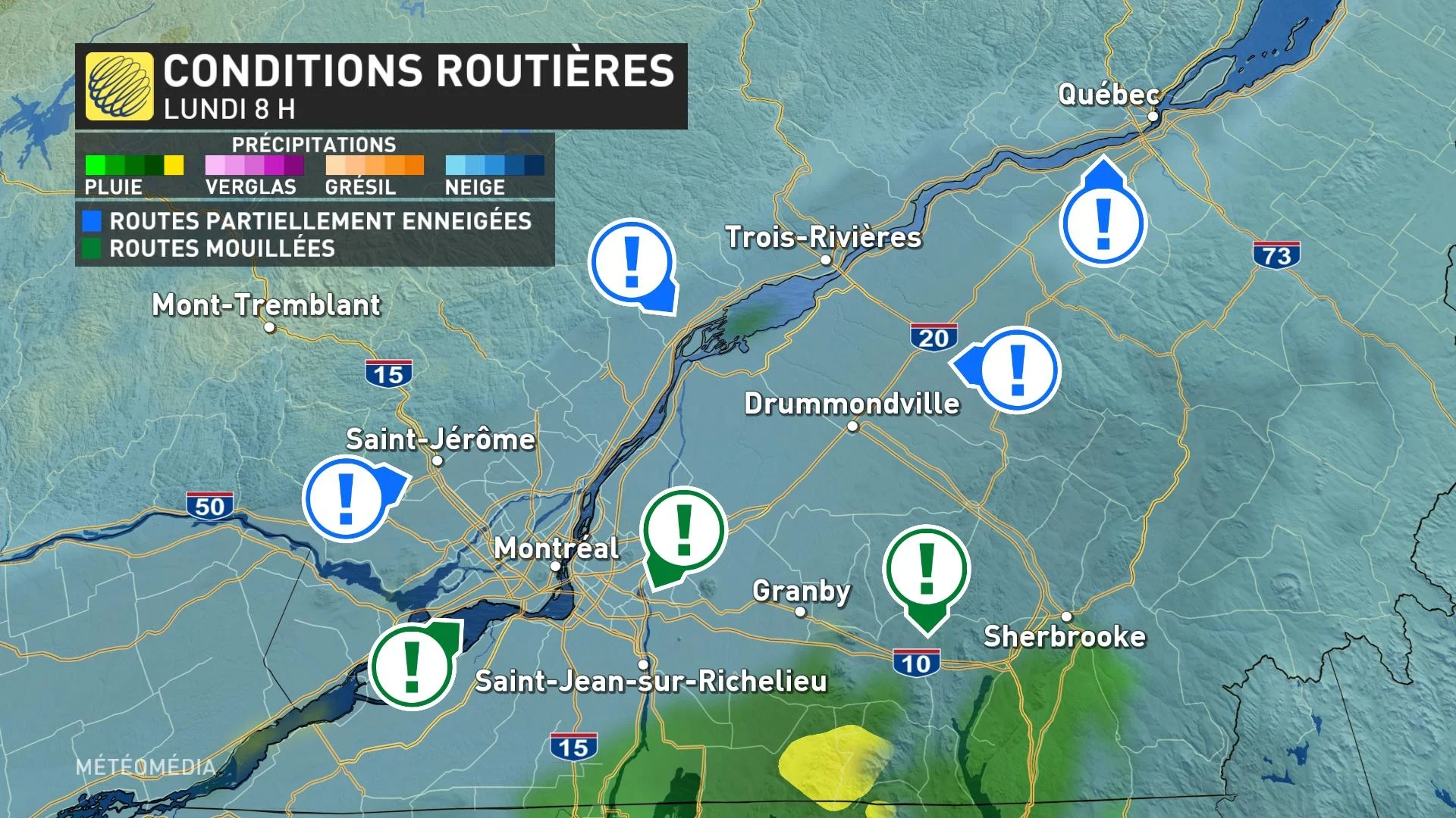 Conditions routières