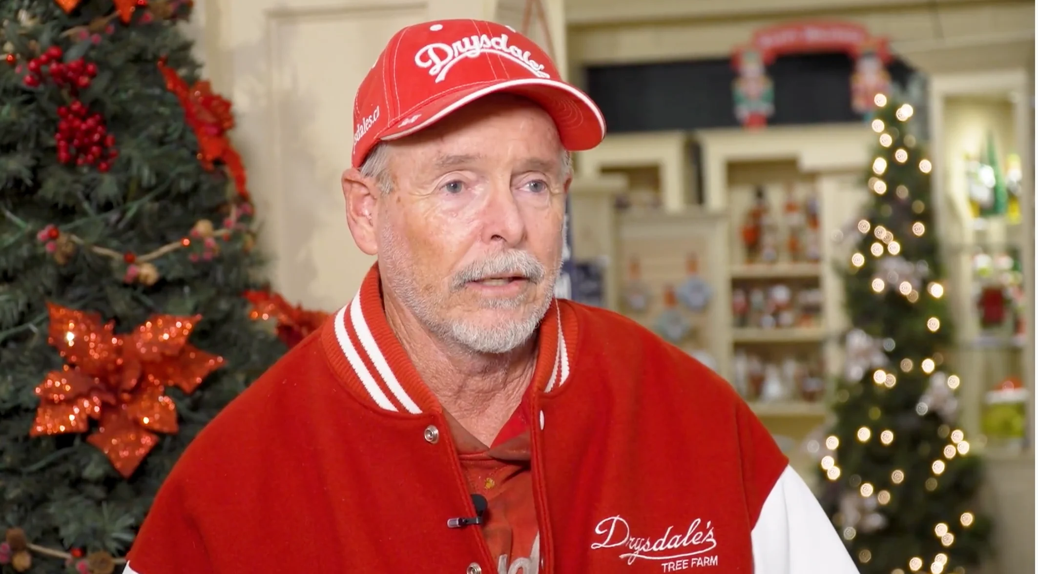 Doug Drysdale, a Christmas tree farmer at family-owned Drysdale’s Tree Farms located in Egbert, On