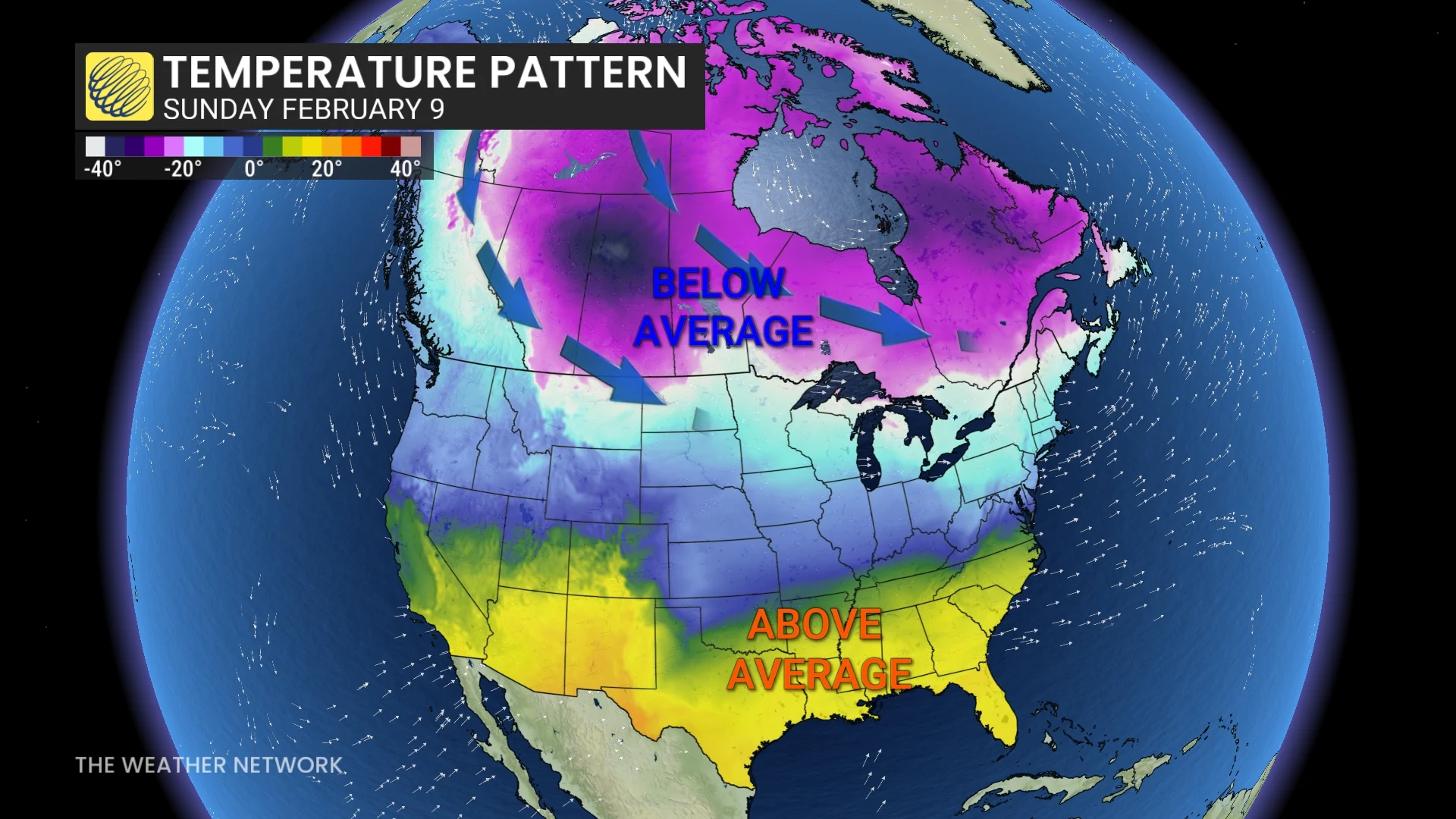 Super Bowl Sunday 2025 Temperature Trend