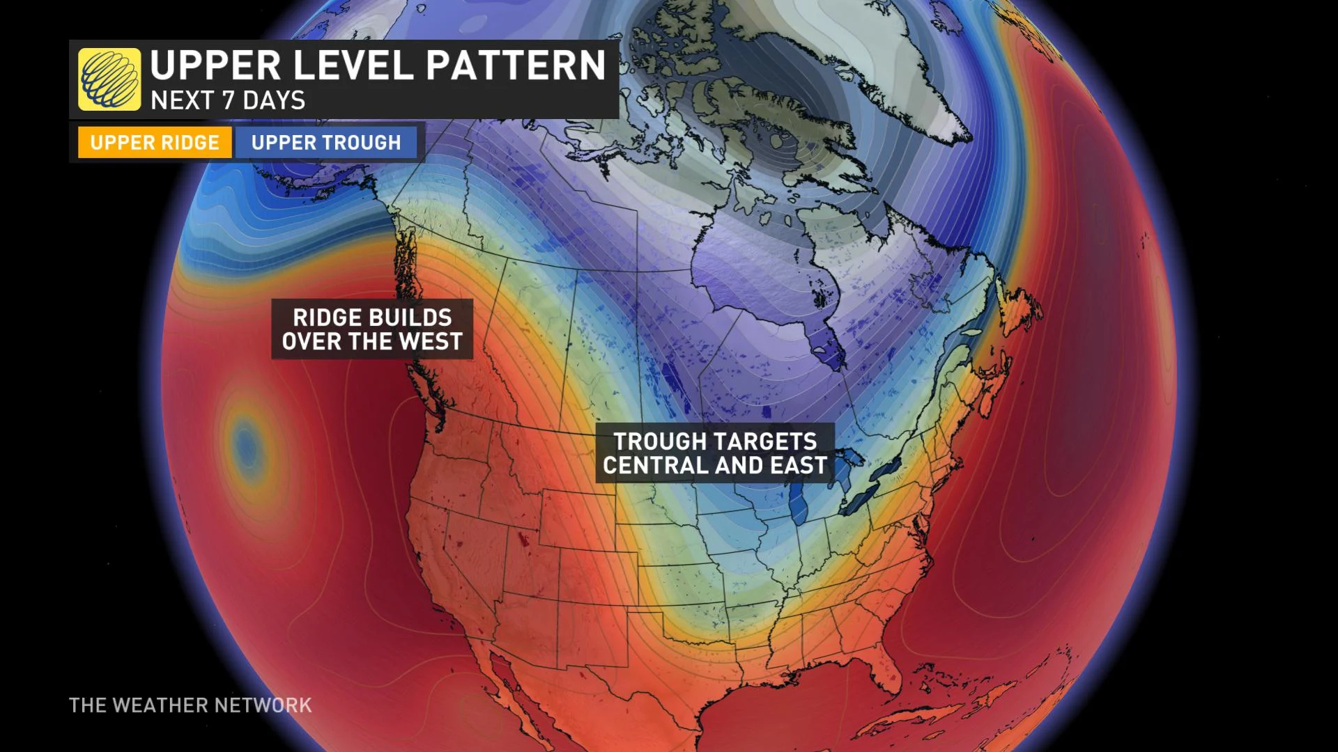 National Pattern early to mid-next week