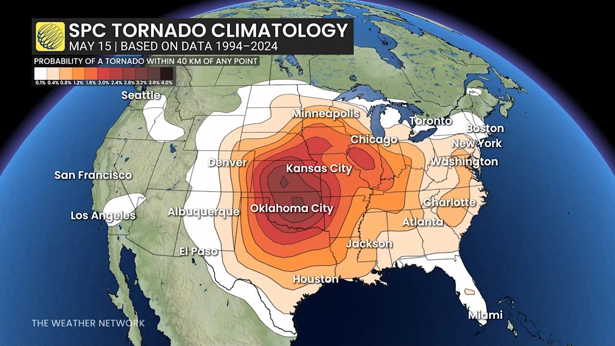 Tornadoes are largely avoiding Tornado Alley so far in 2026 - The ...