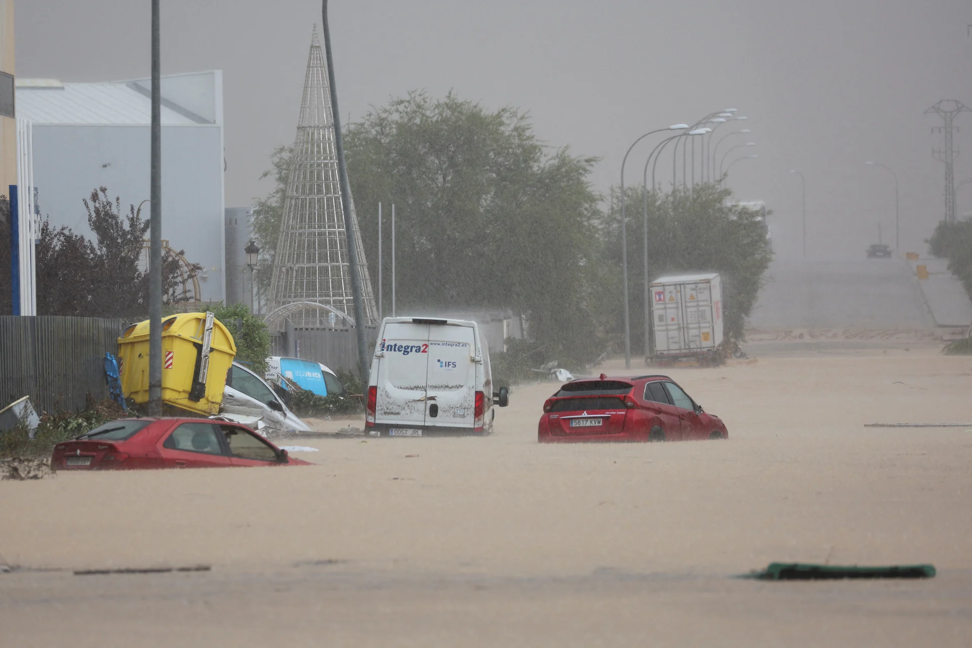 Three dead, three missing after downpours in Spain cause widespread floods