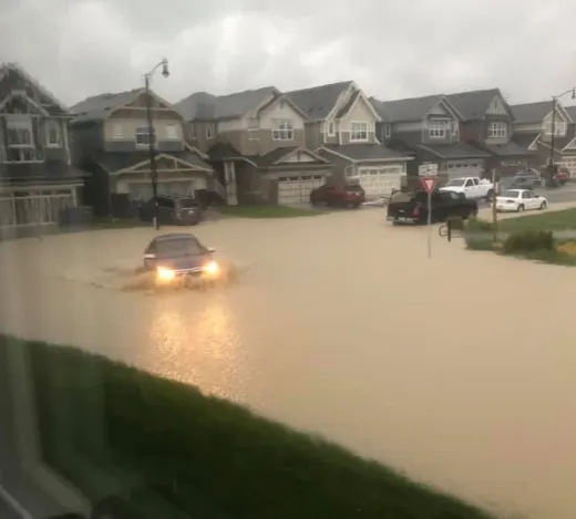 Prairies: Heavy rain floods parts of Alberta, renewed weekend risk