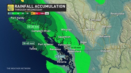 The Weather Network - Powerful Wind Gusts And Thunderstorms Target B.C