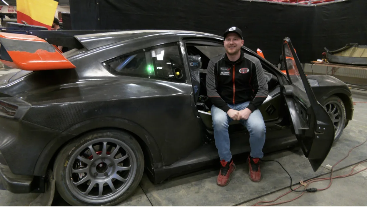 Connor O’Donovan | Nitrocross Calgary champion Kevin Ericksson. 