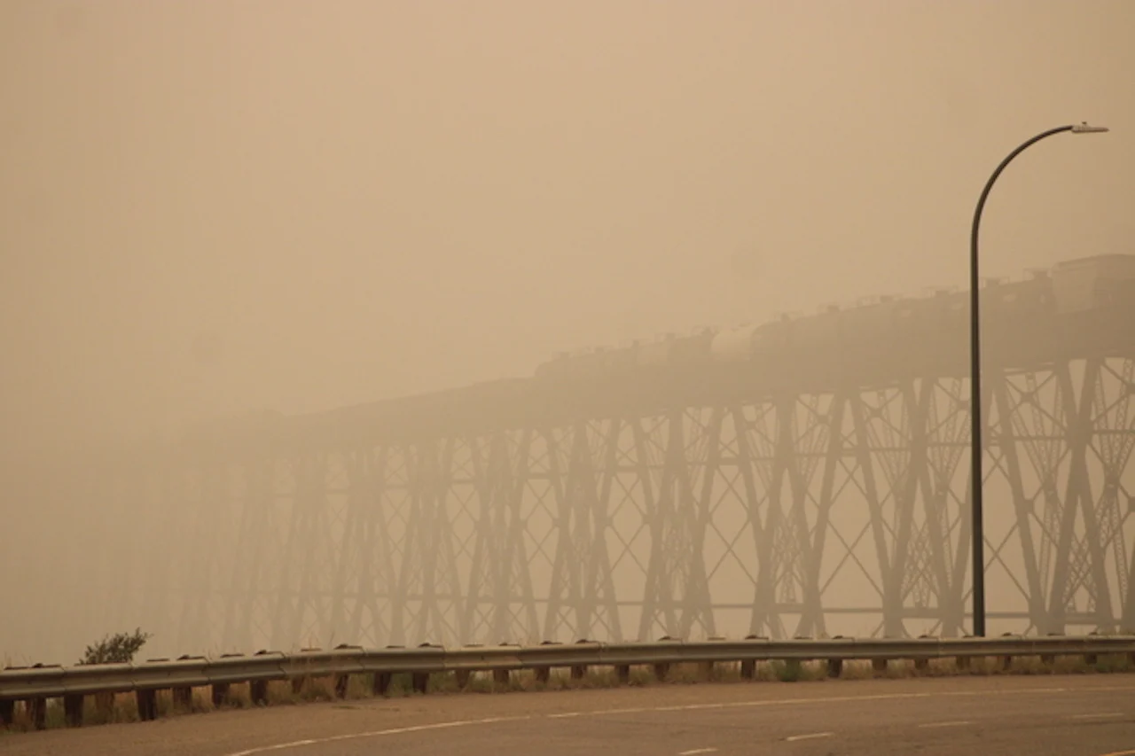 Wildfire smoke blankets skies from British Columbia to North Carolina