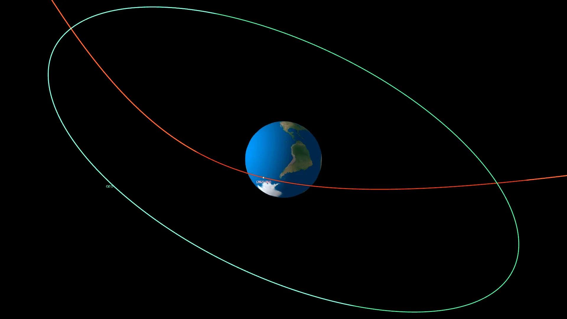 A small asteroid gave Earth a close but safe shave Thursday night