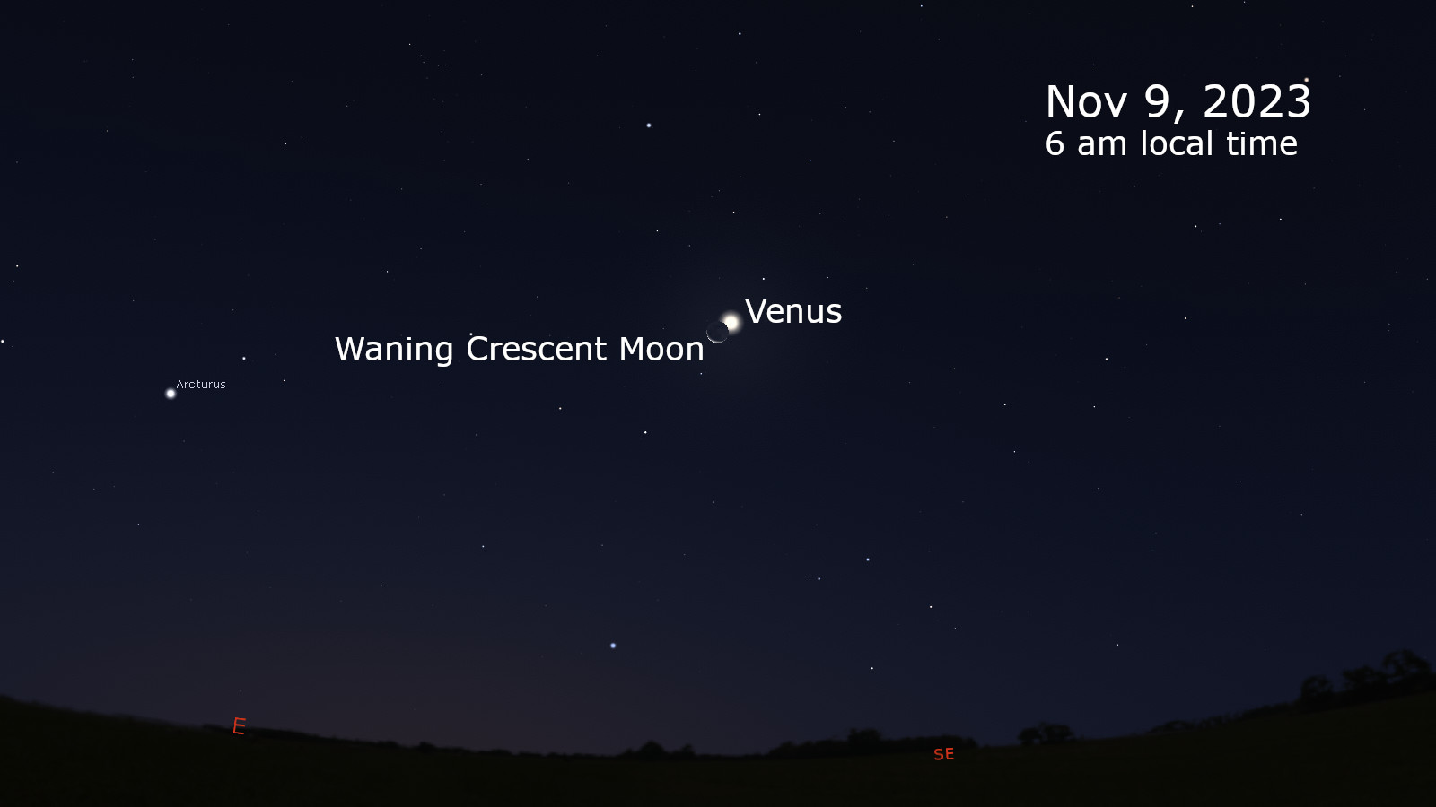 11-09 - Venus and the Crescent Moon