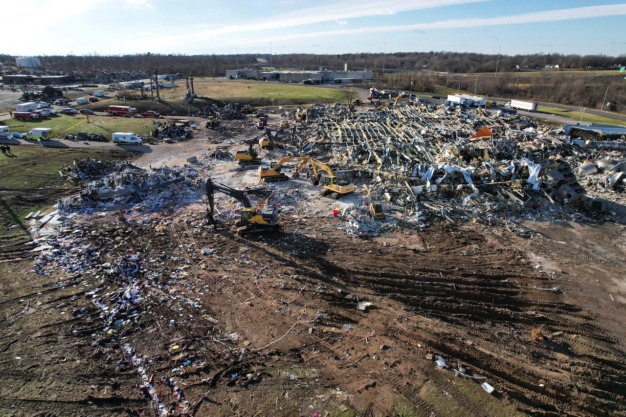 Kentucky tornado/REUTERS/Cheney Orr