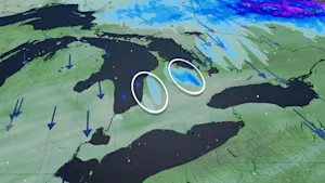 First tease of snow set to fly across southern Ontario