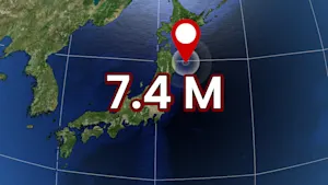 7.4-magnitude earthquake off Japan triggers waves—see