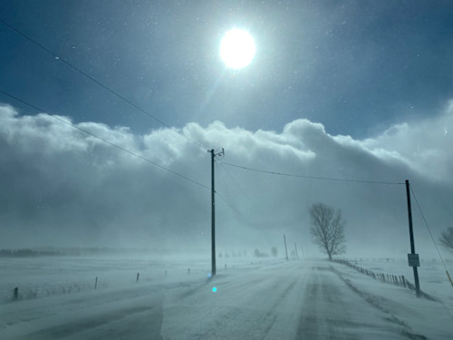 The Weather Network - PHOTOS: Intense Snow Squalls Spread Whiteouts ...