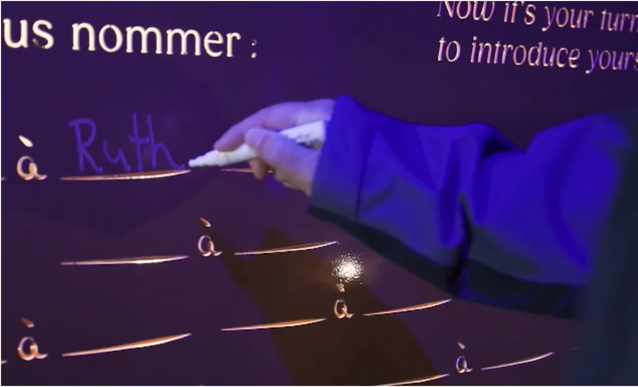 Nate Coleman: The board I wrote mom's name on at Akadi Lumina in Bouctouche, N.B.