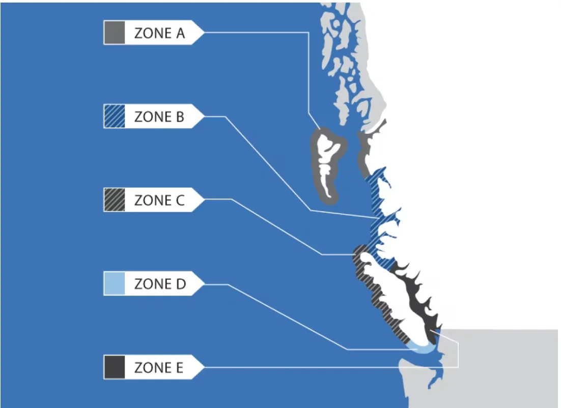 BC tsunami zones - EmergencyInfoBC