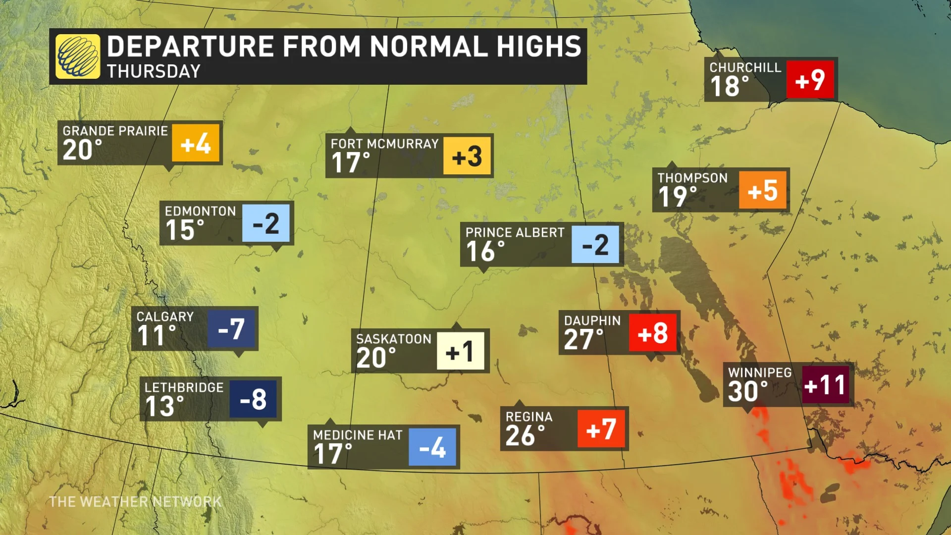 Baron - PR temps Thursday