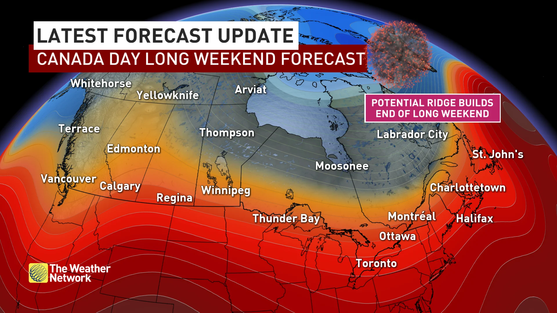 Canada Day pattern outlook