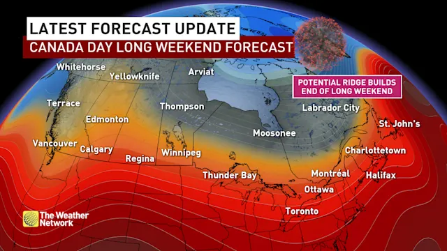 Your changeable Canada Day forecast may turn into a game of musical ...