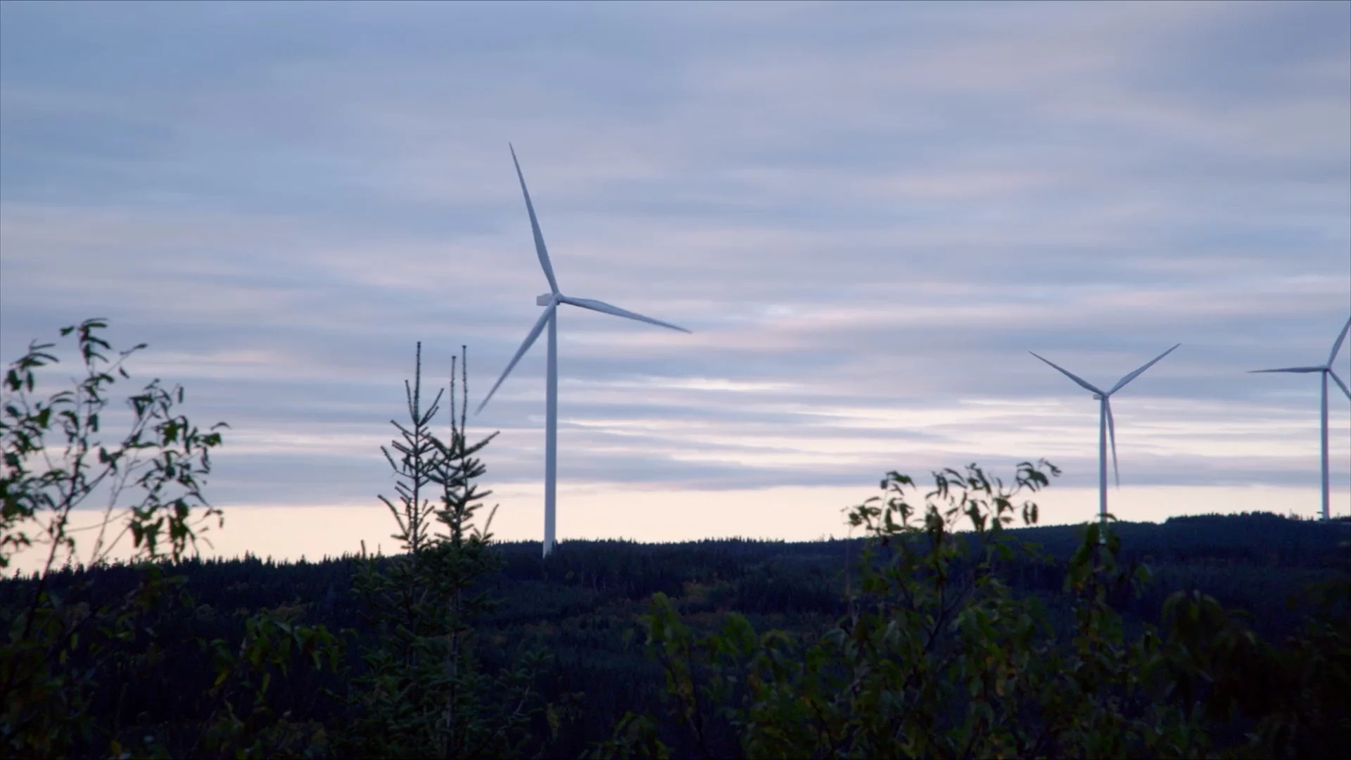 Wind turbines that bring clean energy to Listuguj Mi'gmaq First Nation. (Power to the People)