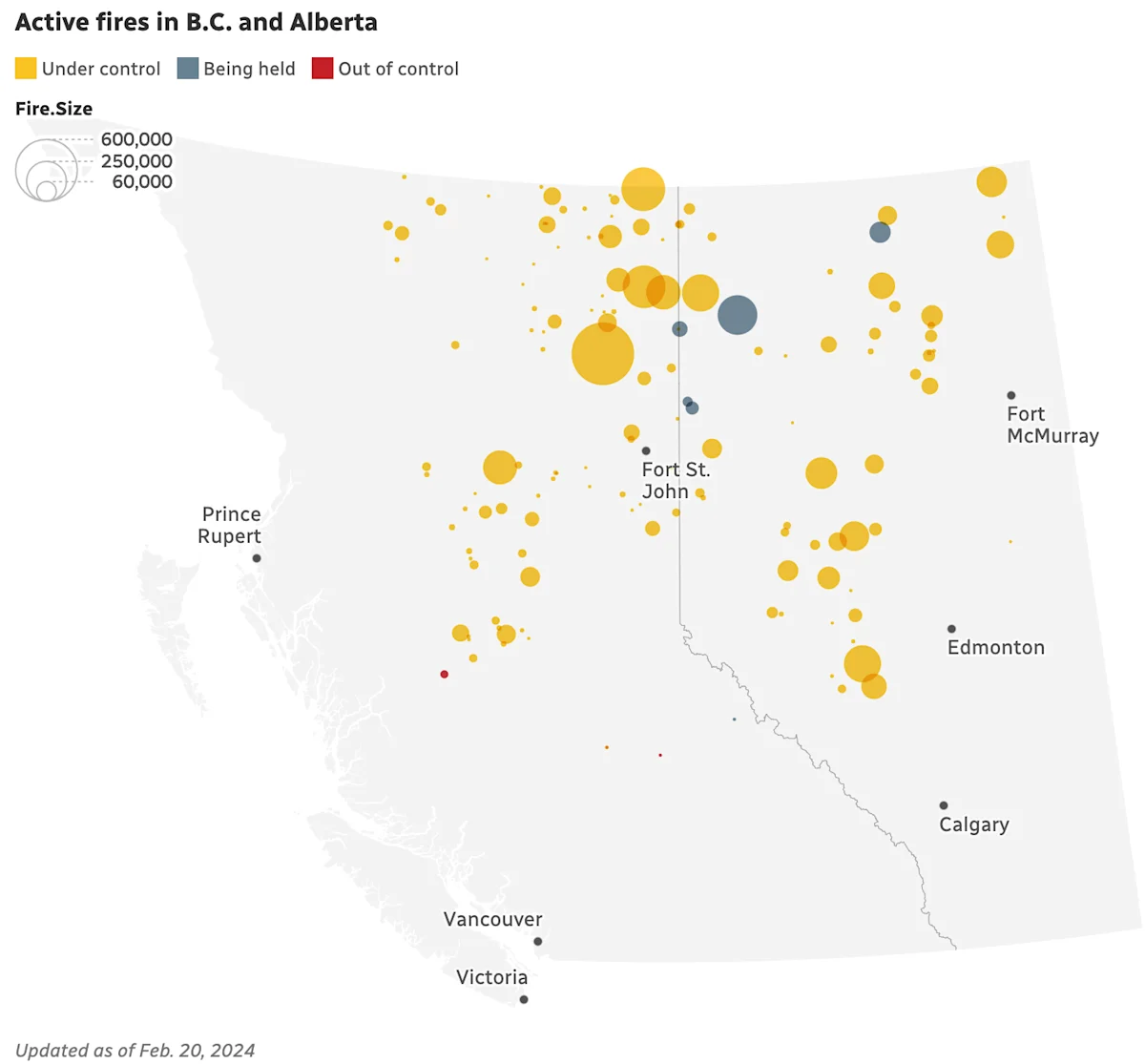 It's the middle of winter, and more than 100 wildfires are still