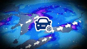 Bursts of snow could threaten dangerous travel Sunday
