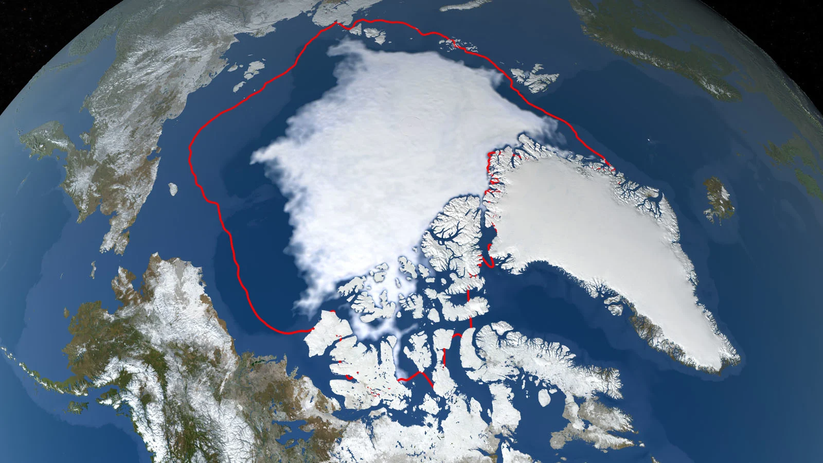 Arctic sea ice ties for 2nd smallest summer minimum on record